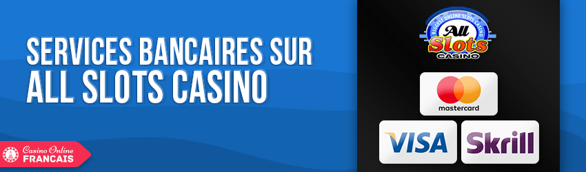 options bancaires sur all slots casino