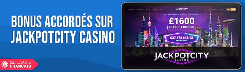 bonus de Casino Jackpot City