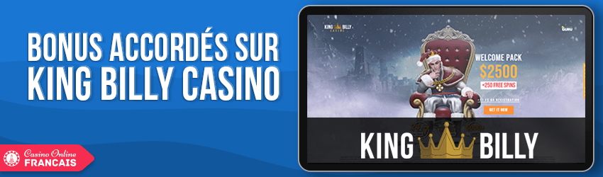 bonus de King Billy Casino