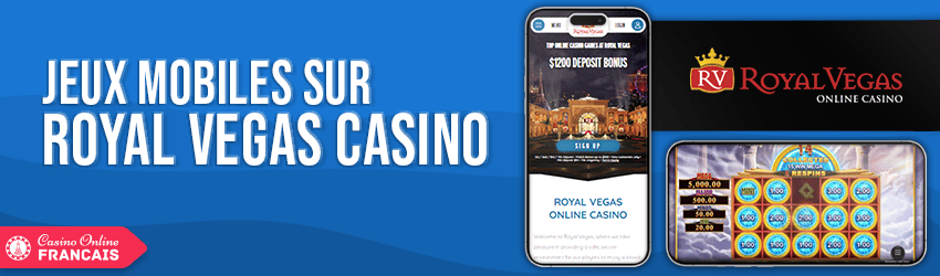 version mobile de royal vegas casino